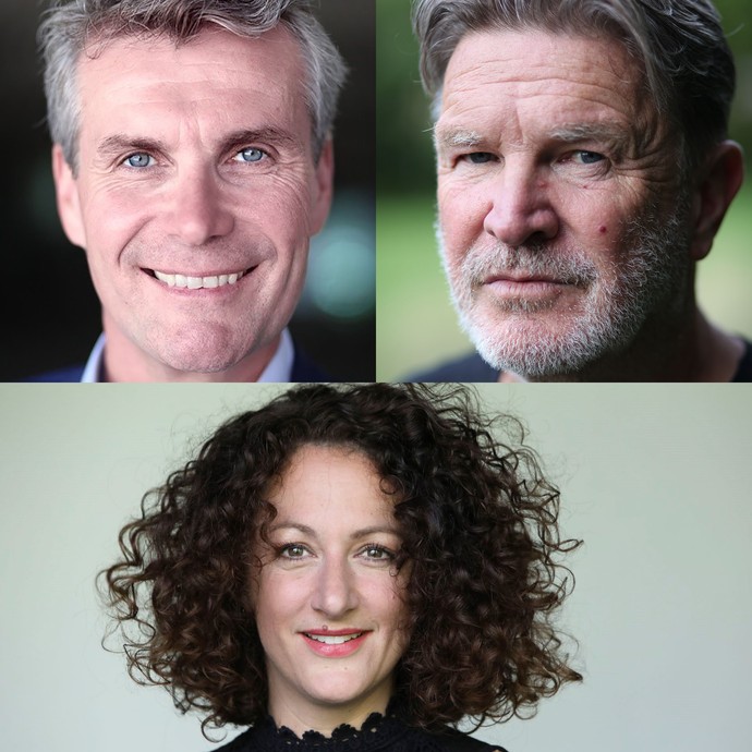 Porträtfotos von Harald Schwaiger, William Mang und Bianka Lammert Porträtfotos von Harald Schwaiger, William Mang und Bianka Lammert